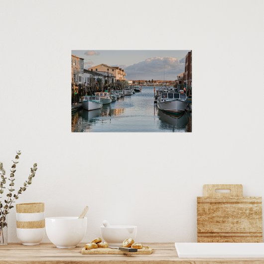 An den Docks Cork Poster (Küche)