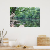 An den Flüssen und Felsen Poster (Küche)