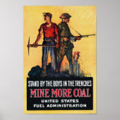 An den Jungen in den Trends halten Poster (Vorne)