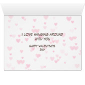 An den Slots hängen Valentinkarte (Innenansicht Horizontal (Unten))