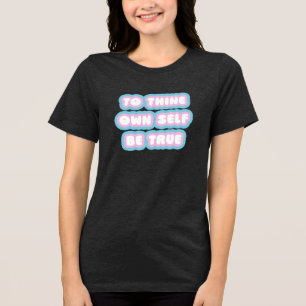 An den T - Shirt selbst überträgt die Farbe