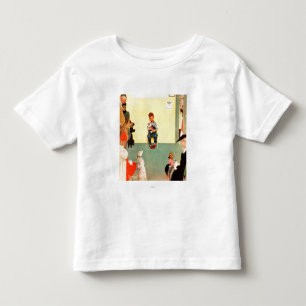 An den Tierärzten durch Norman Rockwell Kleinkind T-shirt