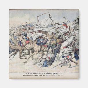 An der algerisch-marokkanischen Grenze: ein Franzo Magnet