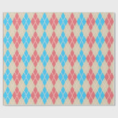 An der Beach Raute Wrapping Paper Geschenkpapier (Flach)