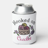 an der Crochet angekokert Dosenkühler (Kanne Vorderseite)