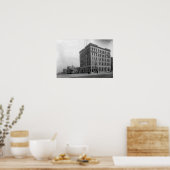 An der Ecke der Hewitt Avenue Poster (Küche)