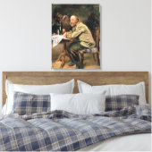 An der Flasche Leinwanddruck (Insitu (Schlafzimmer))