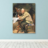 An der Flasche Leinwanddruck (Insitu (Holzboden))