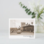 An der Florida-Grenze, 1957 Postkarte (Stehend Vorderseite)