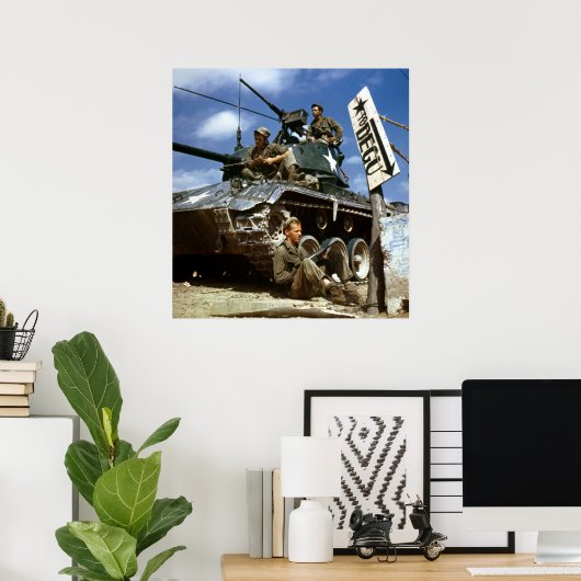 An der Front von Naktong Poster (Heimbüro)