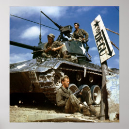 An der Front von Naktong Poster