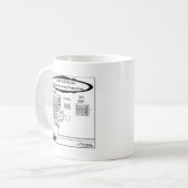 An der Goldilocks Klimaanlage Kaffeetasse (Vorderseite Links)