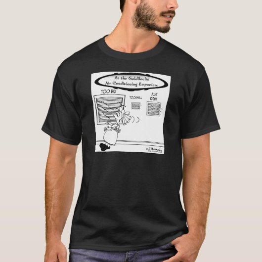 An der Goldilocks Klimaanlage T-Shirt (Vorderseite)