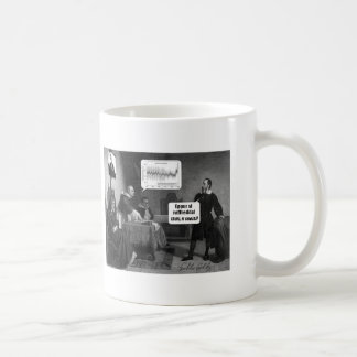 An der Klima-Inquisition Kaffeetasse