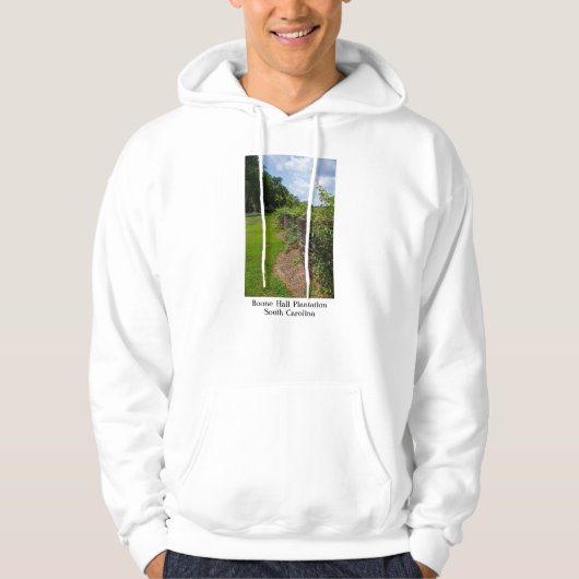 An der kurvenreichen Mauer Hoodie (Vorderseite)