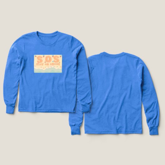 An der Küste bleibe (Design Vorder- & Rückseite)