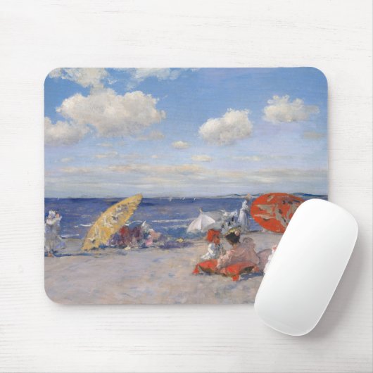 An der Küste | c.1892 Mousepad (Mit Mouse)
