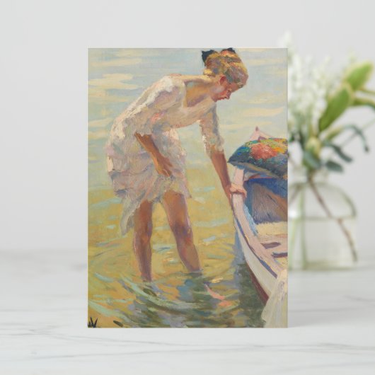 An der Küste | Edward Cucuel (Stehend Vorderseite)