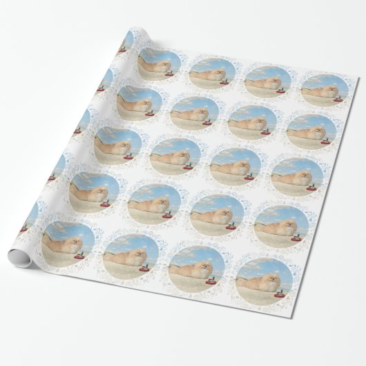 An der Küste Geschenkpapier (Ungerollt)