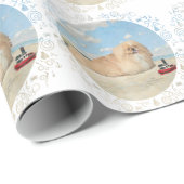 An der Küste Geschenkpapier (Rolleneckpunkt)