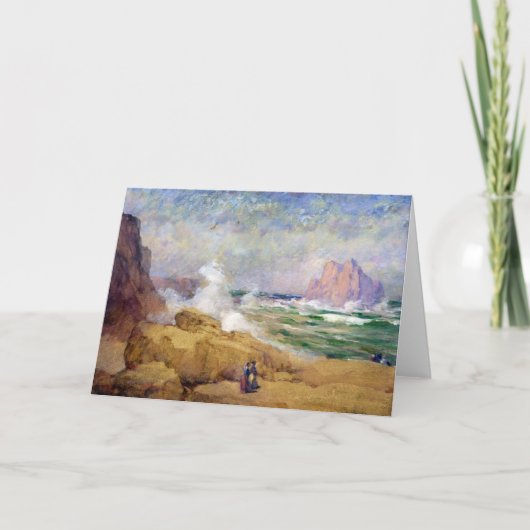 An der Küste Kaliforniens | William Henry Holmes Karte (Vorderseite)