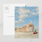 An der Küste Postkarte (Vorne/Hinten)