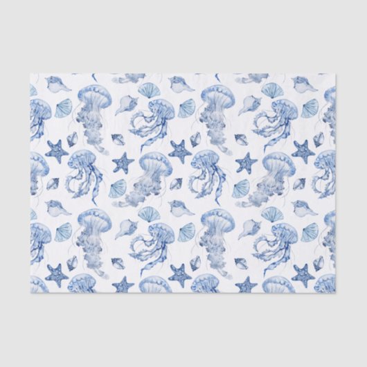 An der Küste Seidenpapier (Vorderseite)