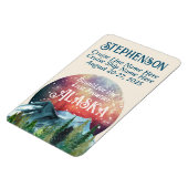 An der letzten Alaska-Kreuzfahrttür gebunden Magnet (Linke Seite)