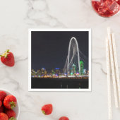 An der Margaret Hunt Hill Bridge Serviette (Beispiel)
