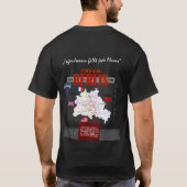 "An der Mauer" T-Shirt (Rückseite)