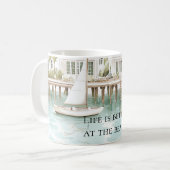 An der Meeresfront gelegenes Grundstück Kaffeetasse (Vorderseite Links)