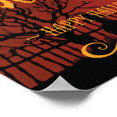 An der nächtlichen Hochzeitsfeier 24x18 Zeichen Poster (Ecke)