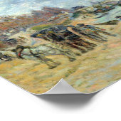 An der Quay de Bercy in Paris, 1874 Poster (Ecke)