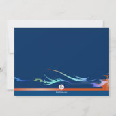 An der Rennstrecke-Einladung Einladung (Rückseite)