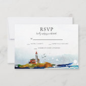 An der See RSVP Karte (Vorderseite)