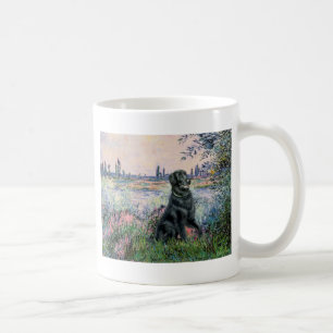 An der Seine - Flat Coated Retriever Kaffeetasse