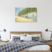 An der Seine-Leinwand Leinwanddruck (Insitu (Schlafzimmer))