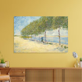 An der Seine-Leinwand Leinwanddruck (Insitu (Wohnzimmer))