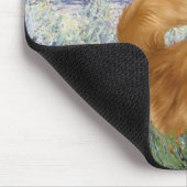 An der Seine - Rote Persische Katze Mousepad (Ecke)
