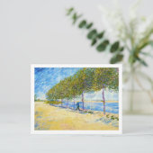 An der Seine von Vincent Van Gogh Postkarte (Stehend Vorderseite)