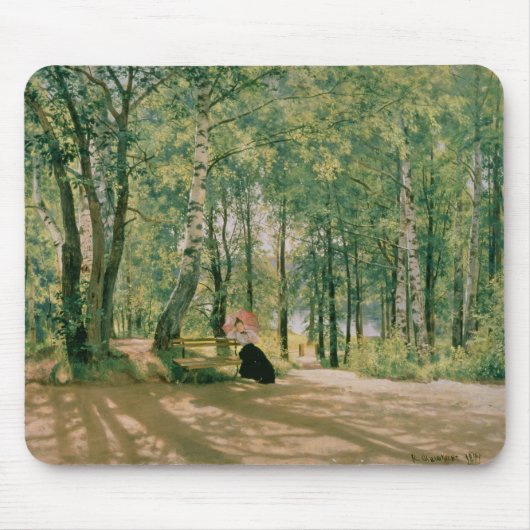 An der Sommer-Hütte 1894 Mousepad (Vorne)