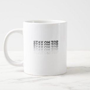 An der Spitze bleiben Jumbo-Tasse