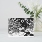 An der Straße zum Turm Postkarte (Stehend Vorderseite)