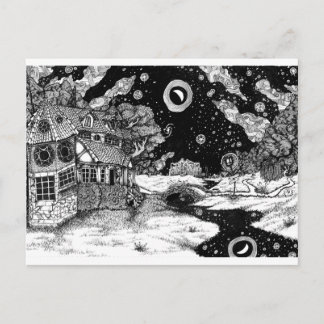 An der Straße zum Turm Postkarte