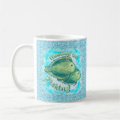 an der Tasse des Fischfangs hängen (Links)