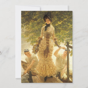 An der Themse von James Tissot, Vintage Realismus