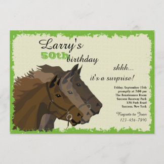 An der Tor-Pferderennen-Einladung Einladung