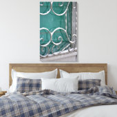 An der Tür Leinwanddruck (Insitu (Schlafzimmer))