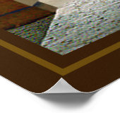 An der Türe Poster (Ecke)