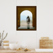 An der Türe Poster (Küche)